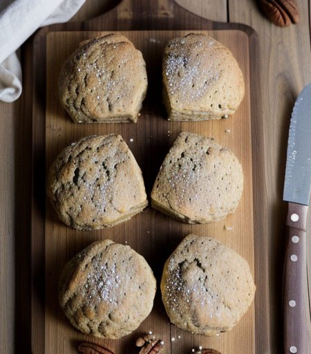Maple Pecan Scones recipe image
