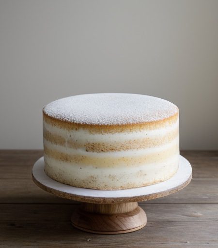 Maple Sponge Cake recipe image
