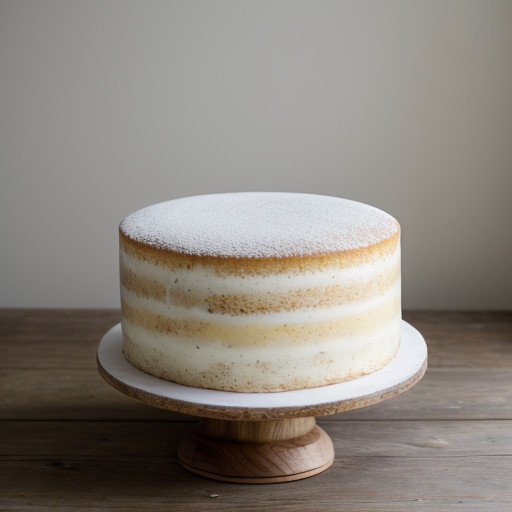 Maple Sponge Cake recipe image