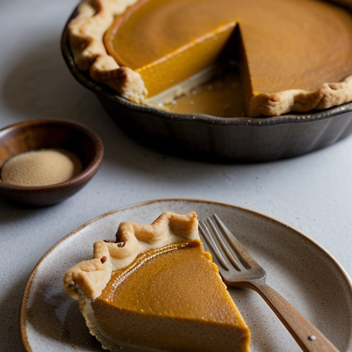 Maple Sugar Pumpkin Pie recipe image