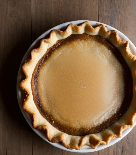 Maple Syrup Pie recipe image