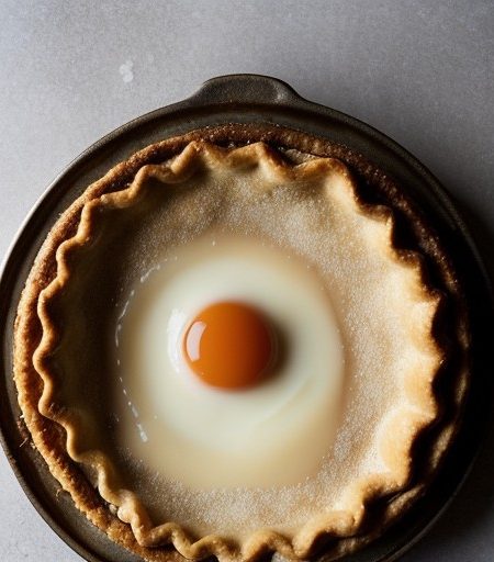 Maple Syrup Pie recipe image