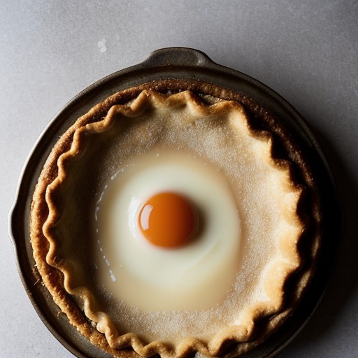 Maple Syrup Pie recipe image