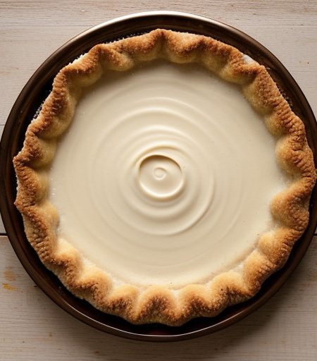 Maple Walnut Cream Pie recipe image