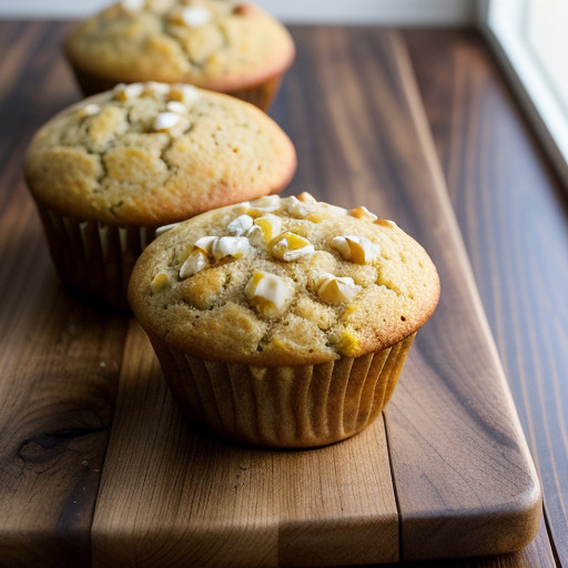 Maple-Walnut Crunch Corn Muffins recipe image