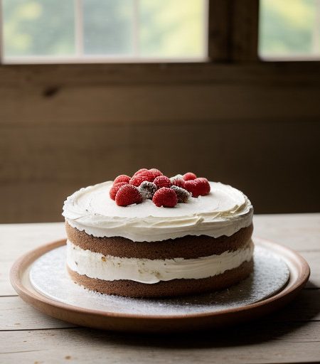 Maraschino Party Cake recipe image