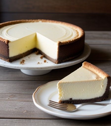 Marble Cheesecake recipe image