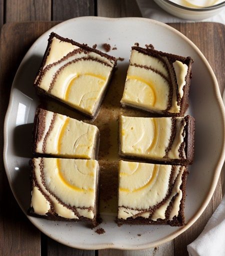 Marbled Cheesecake Brownies recipe image