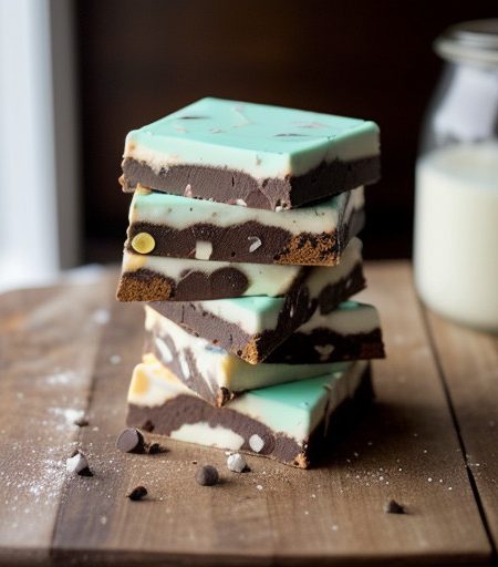 Marbleized Mint Bark recipe image