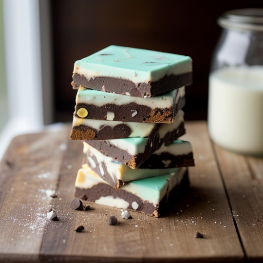 Marbleized Mint Bark recipe image