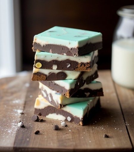 Marbleized Mint Bark recipe image