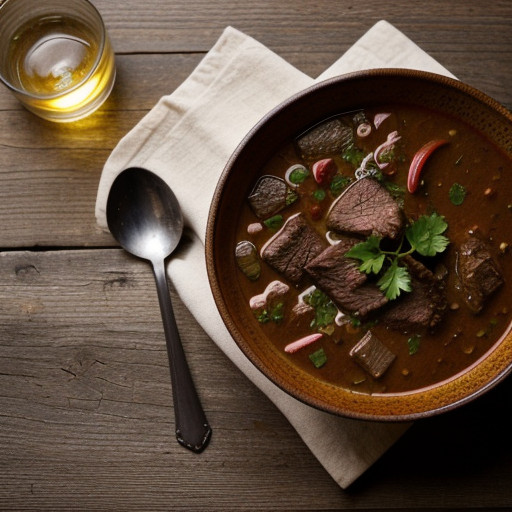 Marha Gulyas (Beef Goulash Soup recipe image