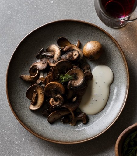 Marinaded Wild Mushrooms recipe image