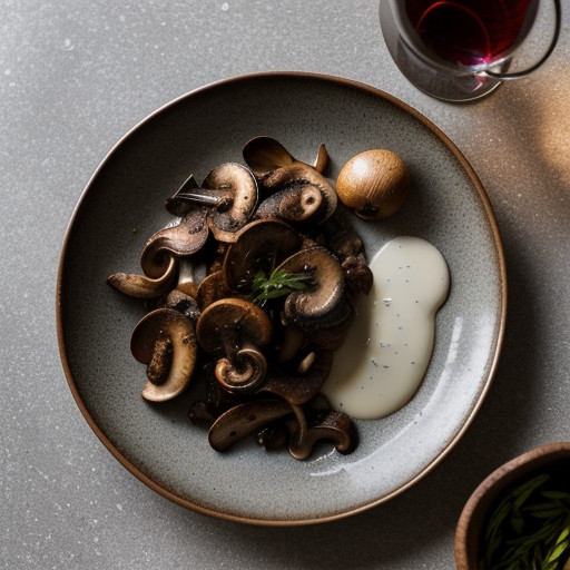 Marinaded Wild Mushrooms recipe image