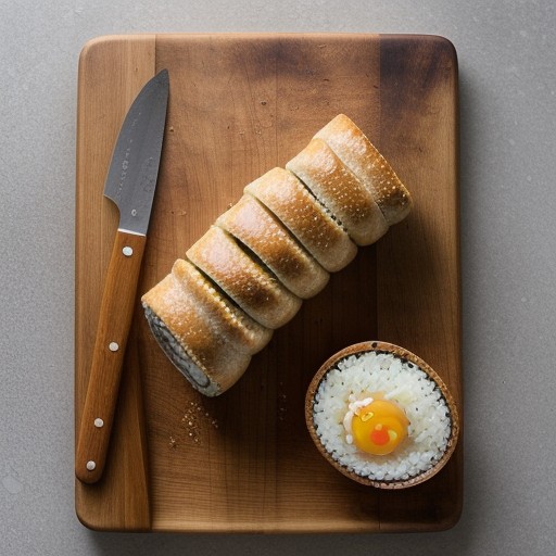 Marina's Beef-Rice-Peach Roll recipe image