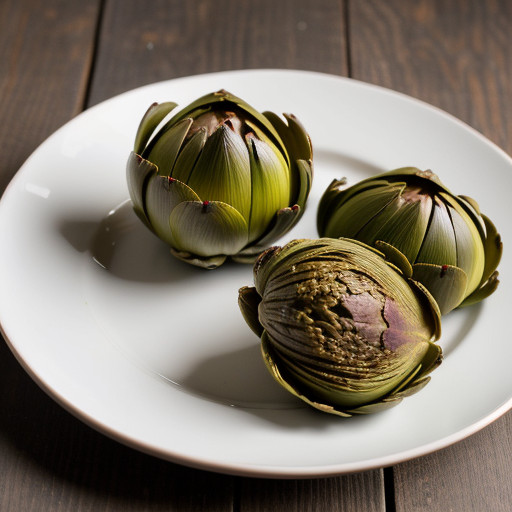 Marinated Artichokes With Salonika Peppers recipe image