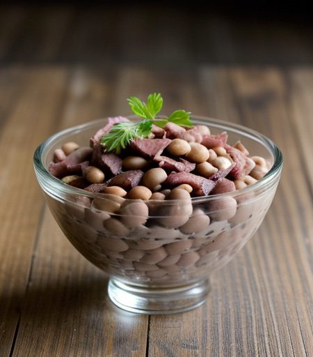 Marinated Bean & Ham Salad recipe image