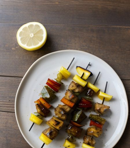 Marinated Chicken Kabobs recipe image