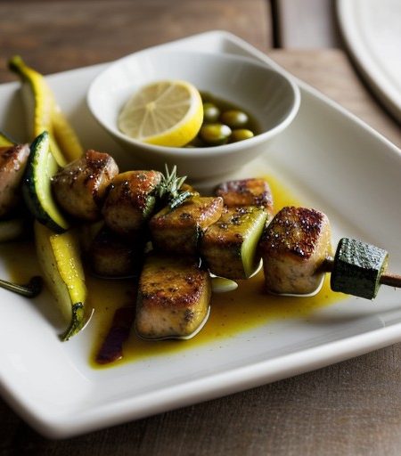 Marinated Chicken Kabobs recipe image