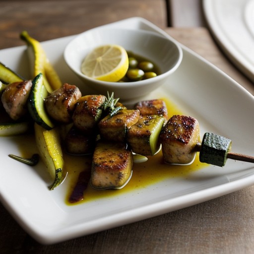Marinated Chicken Kabobs recipe image