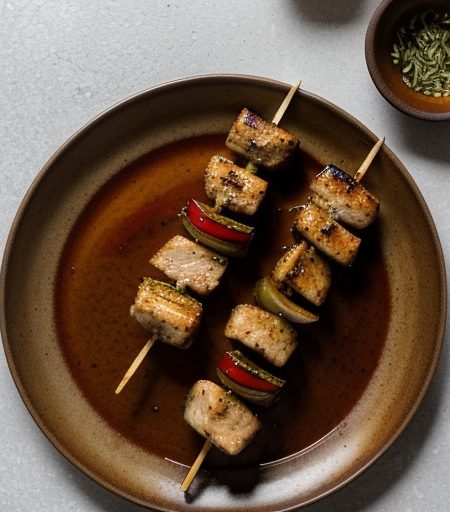Marinated Chicken Kabobs recipe image