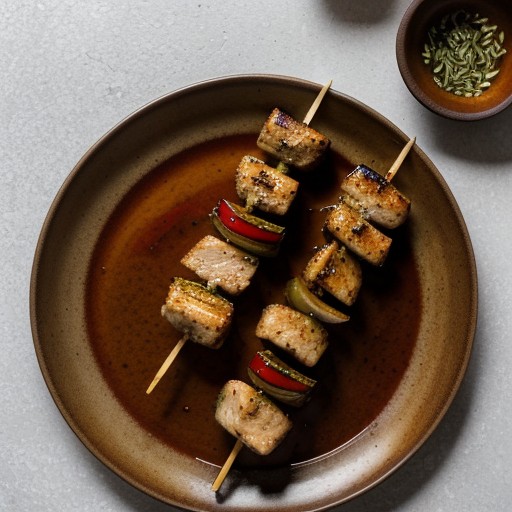 Marinated Chicken Kabobs recipe image