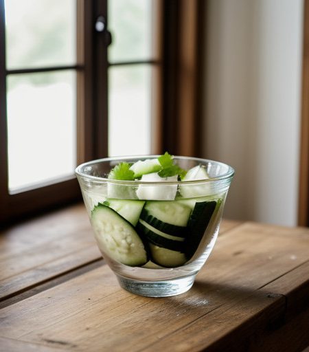 Marinated Cucumber Salad recipe image