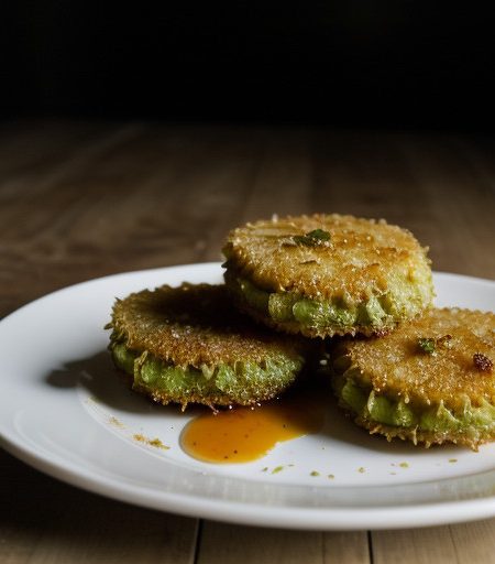 Marinated Fried Green Tomatoes recipe image