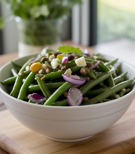 Marinated Green Bean Salad (June recipe image