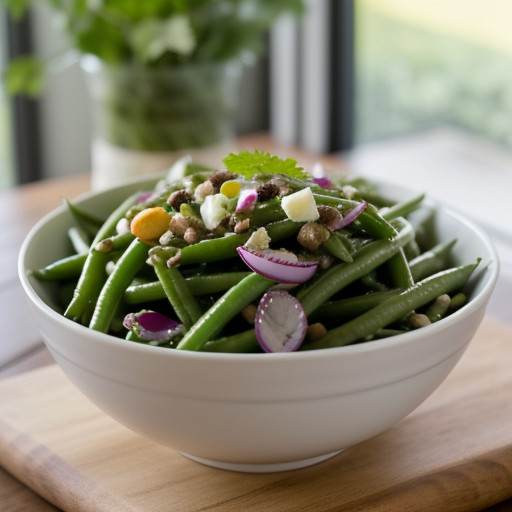 Marinated Green Bean Salad (June recipe image