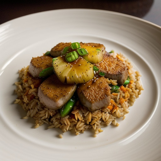 Marinated-Pork Fried Rice From Bob Hogan recipe image