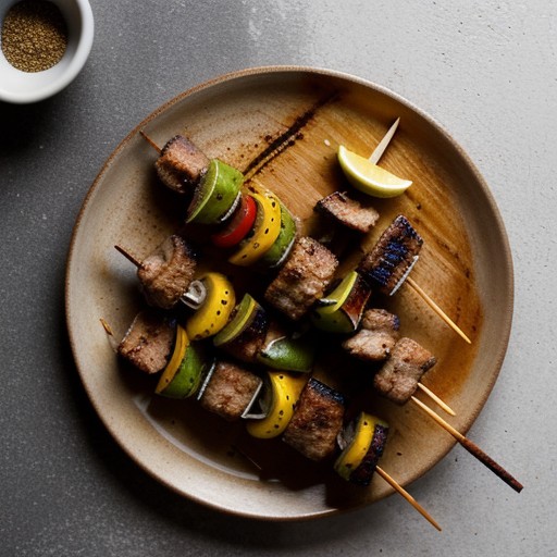 Marinated Pork Kabobs recipe image