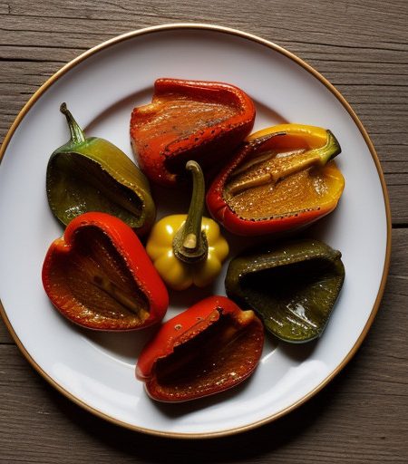 Marinated Roast Peppers recipe image