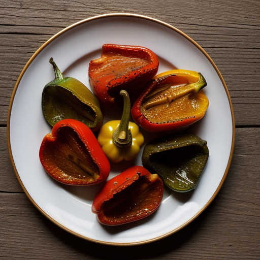 Marinated Roast Peppers recipe image