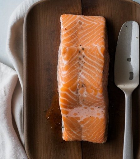 Marinated Salmon recipe image