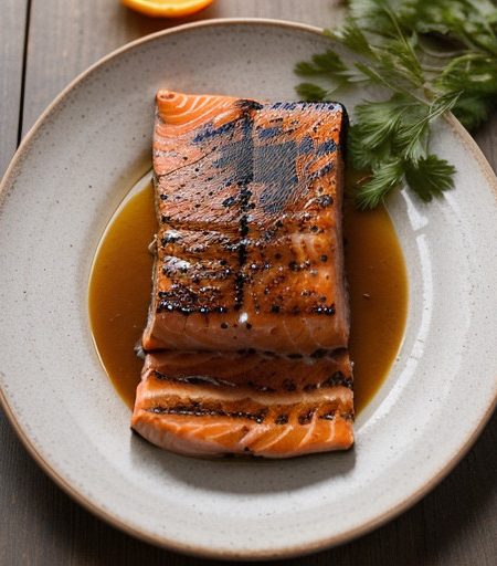 Marinated Salmon Steaks *** (Rwpp55 B recipe image