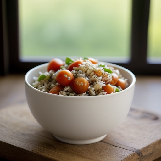 Marinated Tomato-Rice Salad recipe image