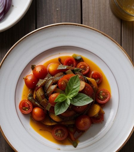 Marinated Tomatoes & Onions (Rubey recipe image