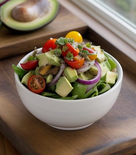 Marinated Vegetable Salad recipe image