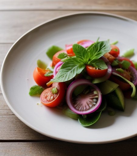 Marinated Vegetable Toss recipe image