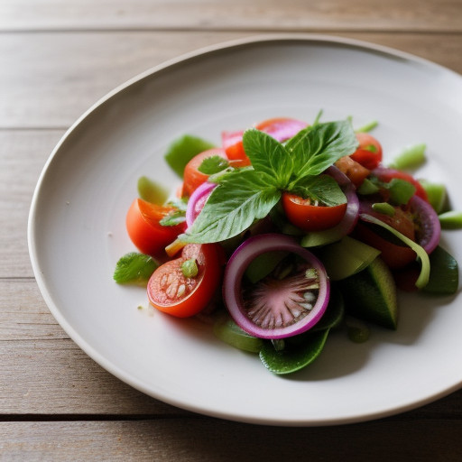 Marinated Vegetable Toss recipe image