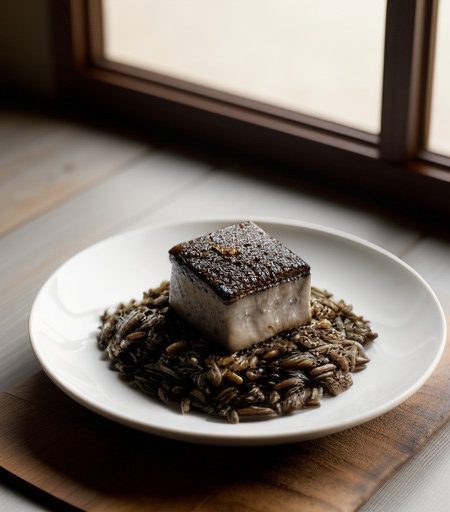 Marinated Wild Rice With Mushrooms recipe image