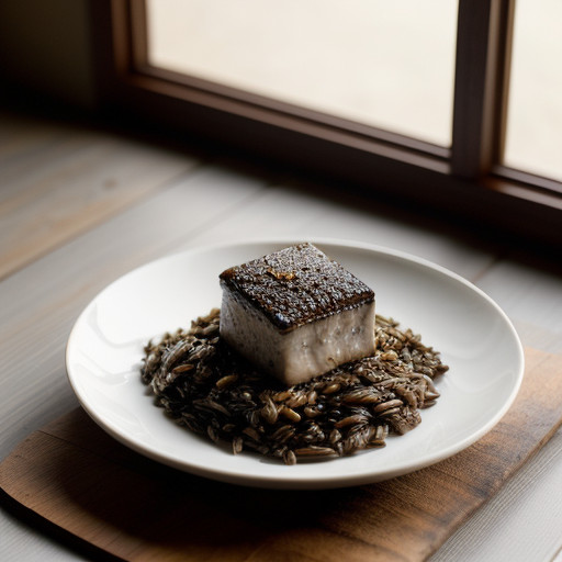 Marinated Wild Rice With Mushrooms recipe image
