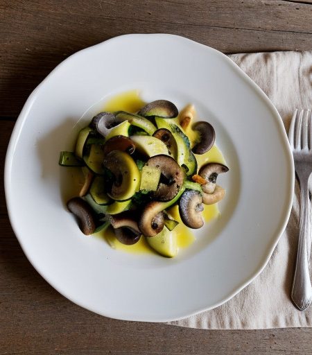 Marinated Zucchini & Mushrooms recipe image