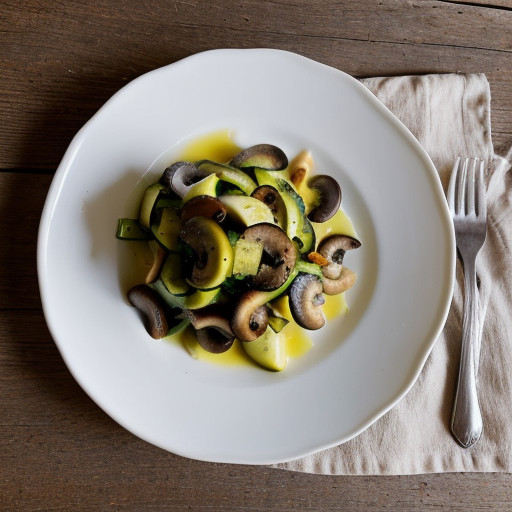 Marinated Zucchini & Mushrooms recipe image
