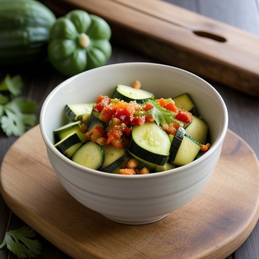 Marinated Zucchini Salad recipe image