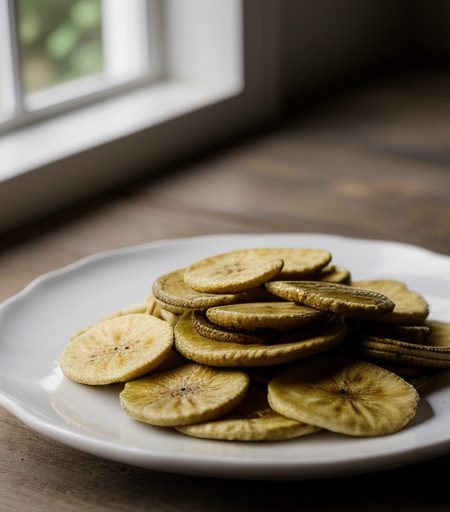 Mariquitas De Plantanos (Green Plantain Chips recipe image