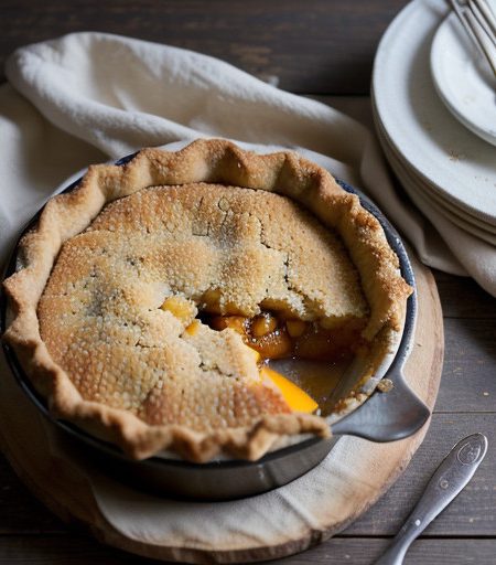 Mark's Quick & Dirty Peach Cobbler recipe image