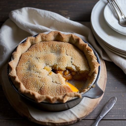 Mark's Quick & Dirty Peach Cobbler recipe image