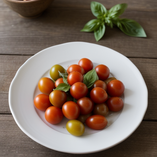 Marlnated Tomatoes recipe image